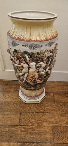 Vase porcelaine capodimonte - vase,
