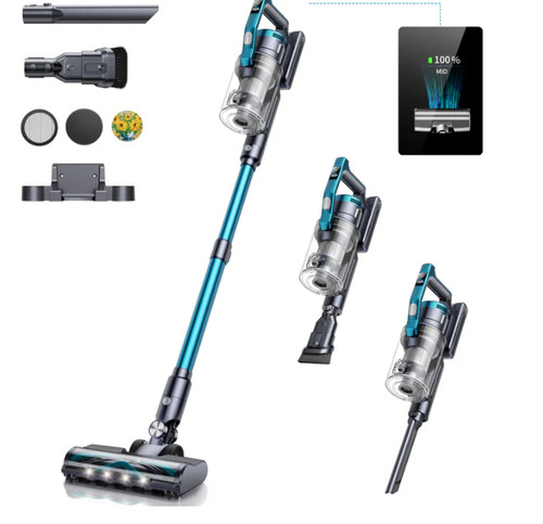 Aspirateur balai sans fil oled - sans,