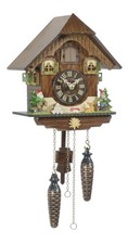 Quartz Cuckoo Clock Black