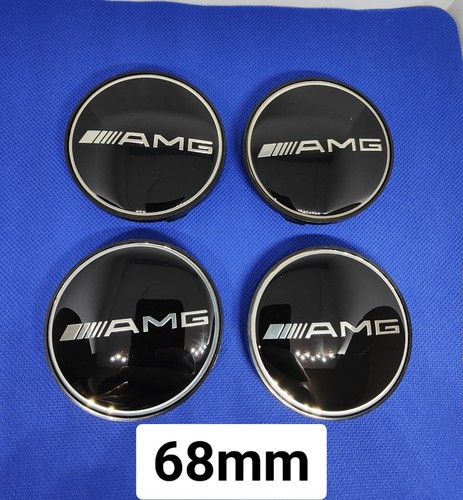 Caches moyeu logo - 4, mercedes