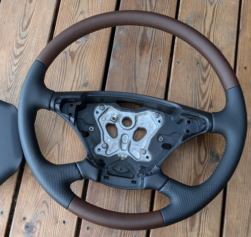 Volant cuir neuf pour - scania, p