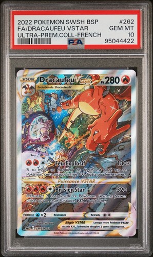 Carte pokémon dracaufeu vstar - carte,
