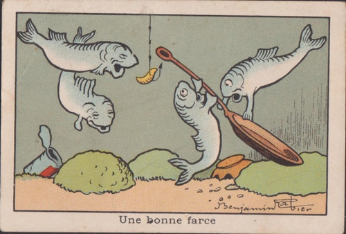 Ancien chromo publicite dessin - ancien, publicite/dessin