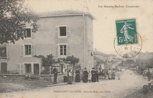 Cpa passavant côte - 70, passavant-la-cÔte