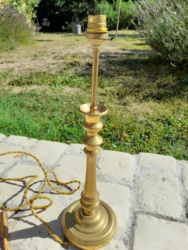 Pied lampe ancienne en - lampe,