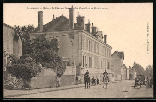 Cpa barbezieux ruines de - cpa,