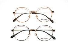 Lunettes Neutre Rétro Monture De Vue Homme Femme Vintage Rond Réglable