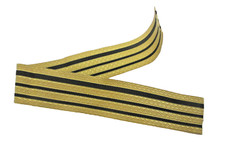 Coupe de Galon lézarde  or