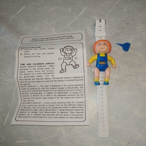 Cabbage patch kids montre - patch,