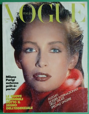 VOGUE France Magazine Juillet 1986 Estelle Lefébure Fourrures 437