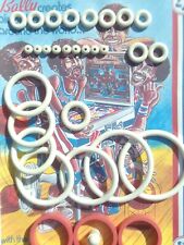 FLIPPER.BALLY-HARLEM GLOBETTROTERS-KIT ELASTIQUES-DOIGT DE BATTEUR ROUGE