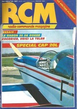 RCM N°25 LE BARON 20 DE ROBBE / SPECIAL CAP 20L / VOLTIGE PLANEUR / SOM TRANSIT