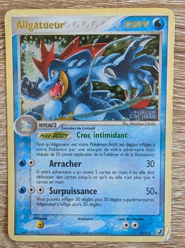 Carte pokémon aligatueur - :,