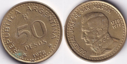 Pesos 1978 argentine - pesos,