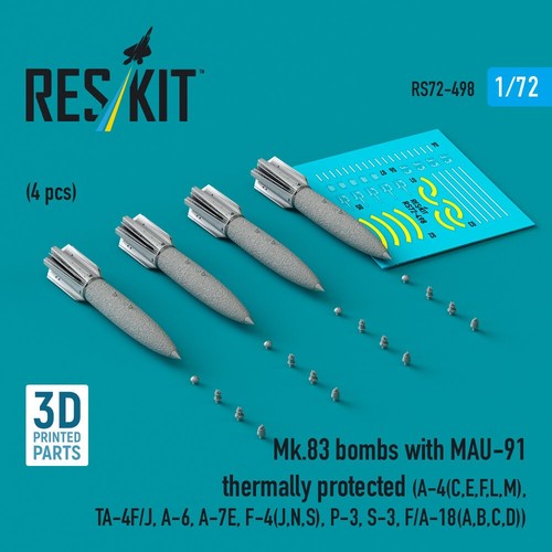 Bombs with mau 91 - mk.83, mau-91