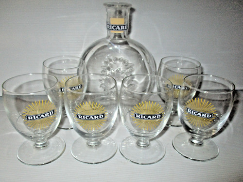 Lot verres ricard cl - lot, 6
