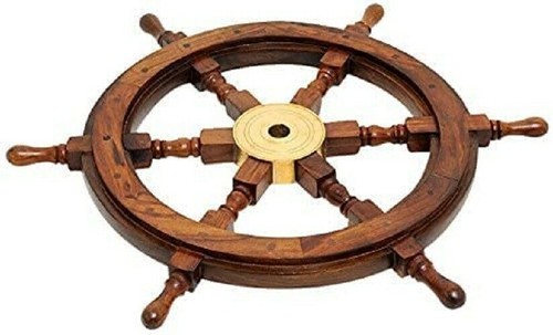 Ancien volant bois - volant, en