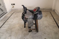 Selle Western en cuir canon de