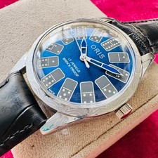 Montre homme vintage ORIS à remontage manuel boîtier 1,38"
