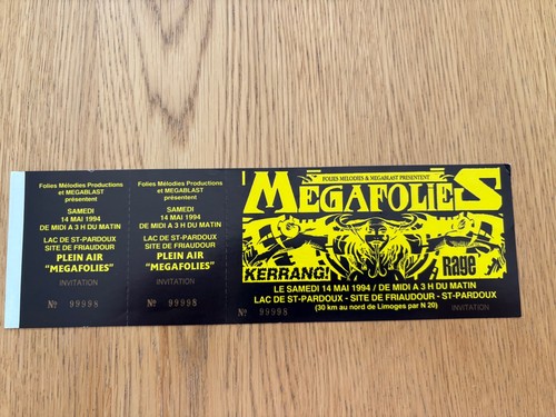 Billet ticket place concert - de,