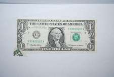 Billet dollar avec - billet, defaut