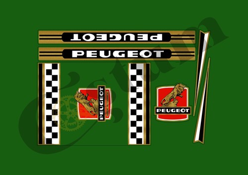 Peug303 stickers decals - stickers,