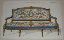 Lithographie XIXe siècle 