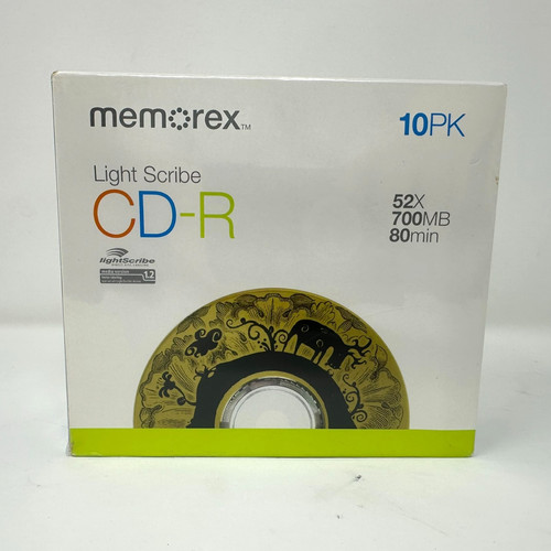Memorex pack lightscribe - memorex,