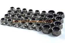 Chariot Kart Acier Inoxydable m12 Nyloc Bride Roue Écrous Projet One Cadet 4 Set