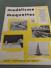 Revue MODELISME "Train, bateau , Avion, Architecture ..ANNÉE 1960