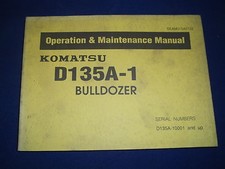 KOMATSU D135A-1 Tracteur À