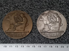 6# Lot de 2 Médailles