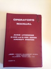 Operator manual avco - operator's,