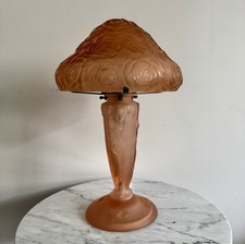 Lampe champignon verre - lampe, en