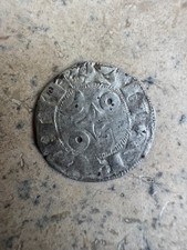 Féodale Denier de Hugues IX du Comté La Marche argent 0,89 grammes 1119/1249