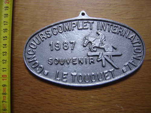 Ancienne plaque prix concours - ancienne,
