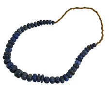 Collier ethnique en Lapis lazuli -Chamane- Bijou Rituel chamanique Népal # 3036