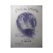 DECQ A. Noël des Enfants Chant Piano ou Orgue