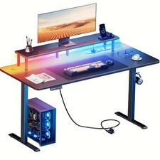 Bureau Gaming Réglable RGB