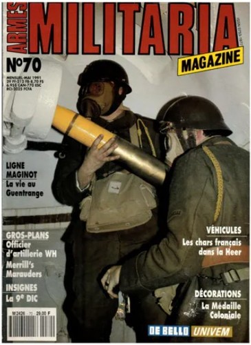 Armes militaria magazine 70 - militaria,