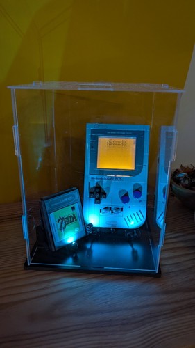 Kit lego game boy vitrine - kit, +
