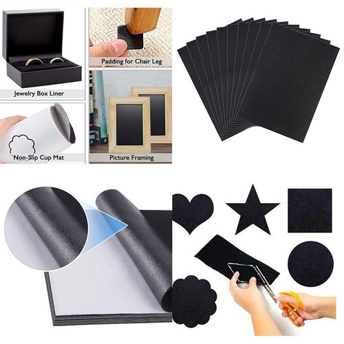 10x tissu velours - 10x, noir