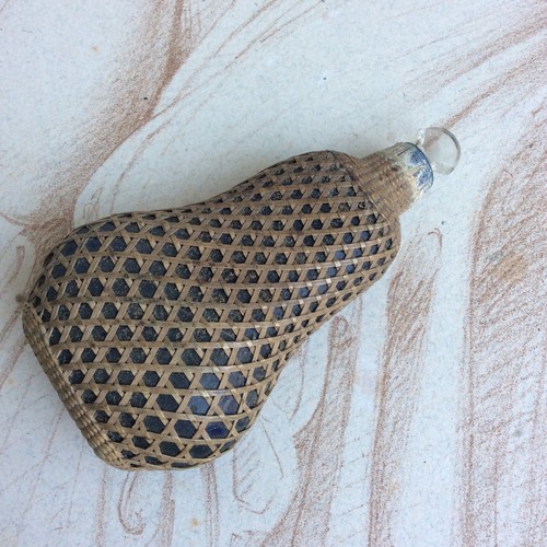 Ancien flacon sels verre et - sels,