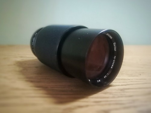 Objectif vivitar 205mm - objectif,