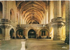 LA CHAISE DIEU - intérieur de l'église