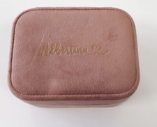 Mini Boîte à bijoux coffret à bijoux "Albertina " Rose taupe 13 x 10 x 7 cm/EBTO