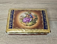 Boîte à bijoux porcelaine Gloria Rembrandt Bavaria vintage