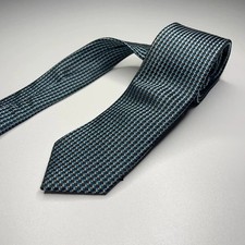 Cravate motifs bleu 100 - cravate,