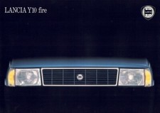 Catalogue Brochure Lancia Y10