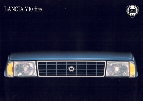 Catalogue brochure lancia y10 - brochure,